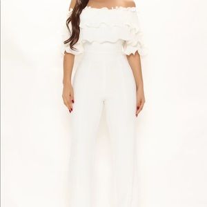 Ruffle jumpsuit